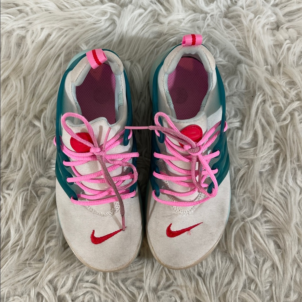Nike Air Presto 'White Jade Ice' Kids Shoes Size 2Y - Picture 4 of 11